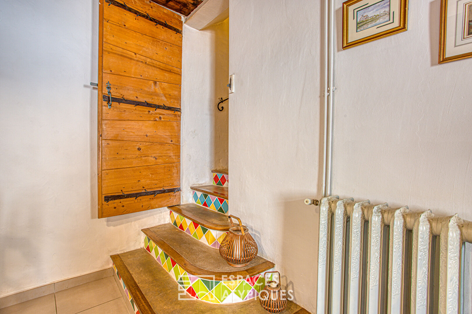 Back to basics, village house with terrace and view