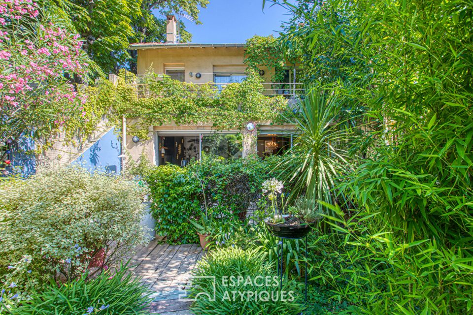 Ecrin de verdure haut en couleur aux portes d'Avignon