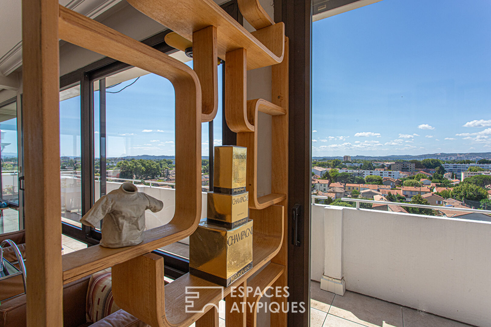 Aerial penthouse in Avignon