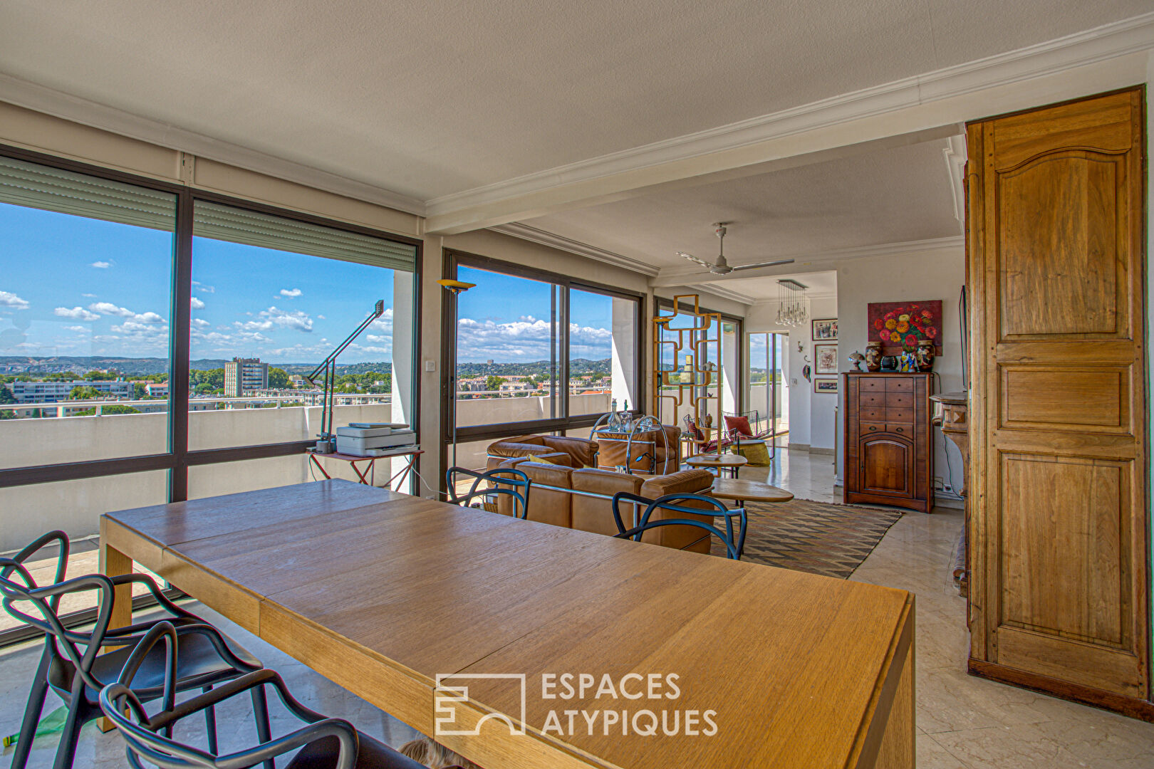 Aerial penthouse in Avignon