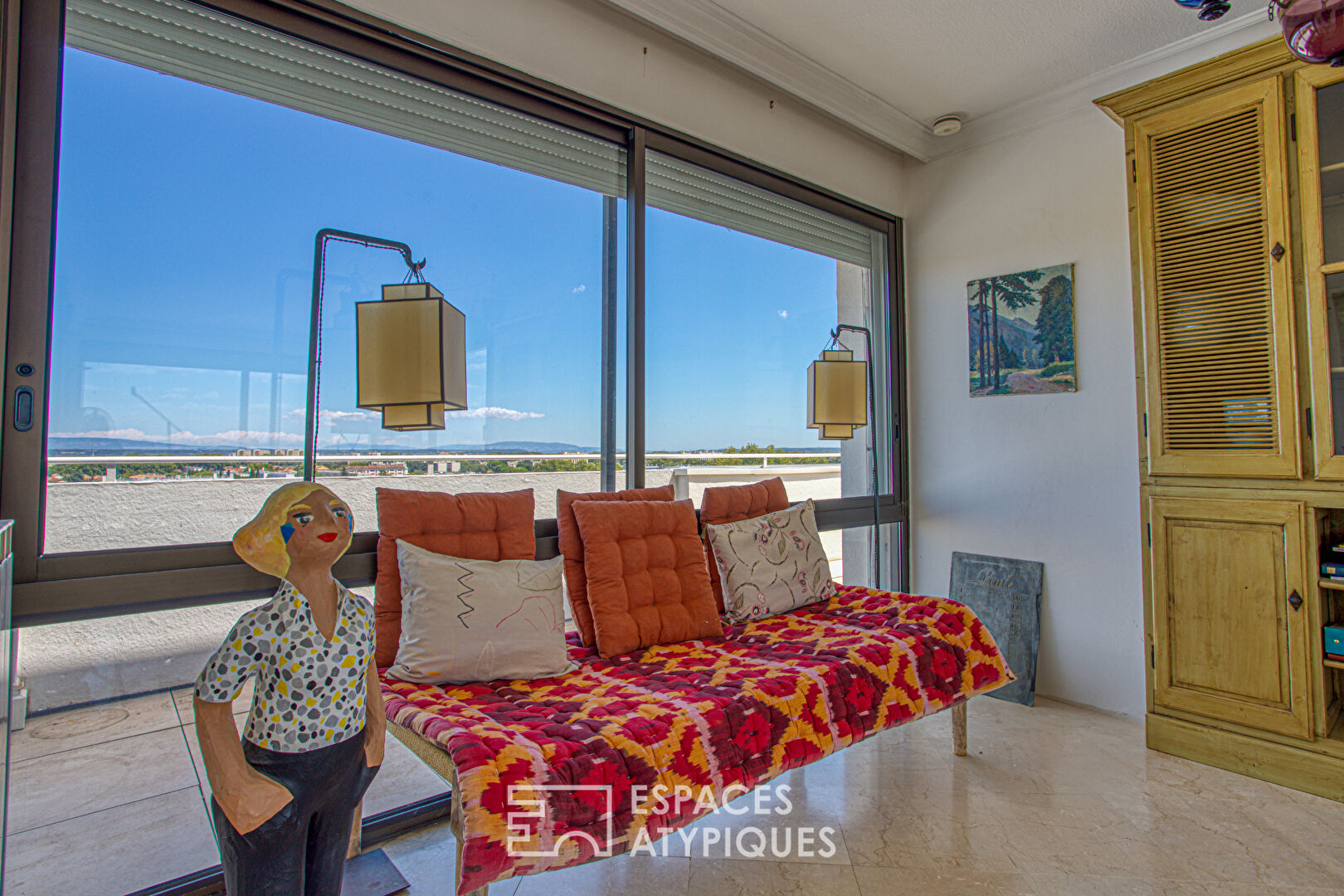 Aerial penthouse in Avignon
