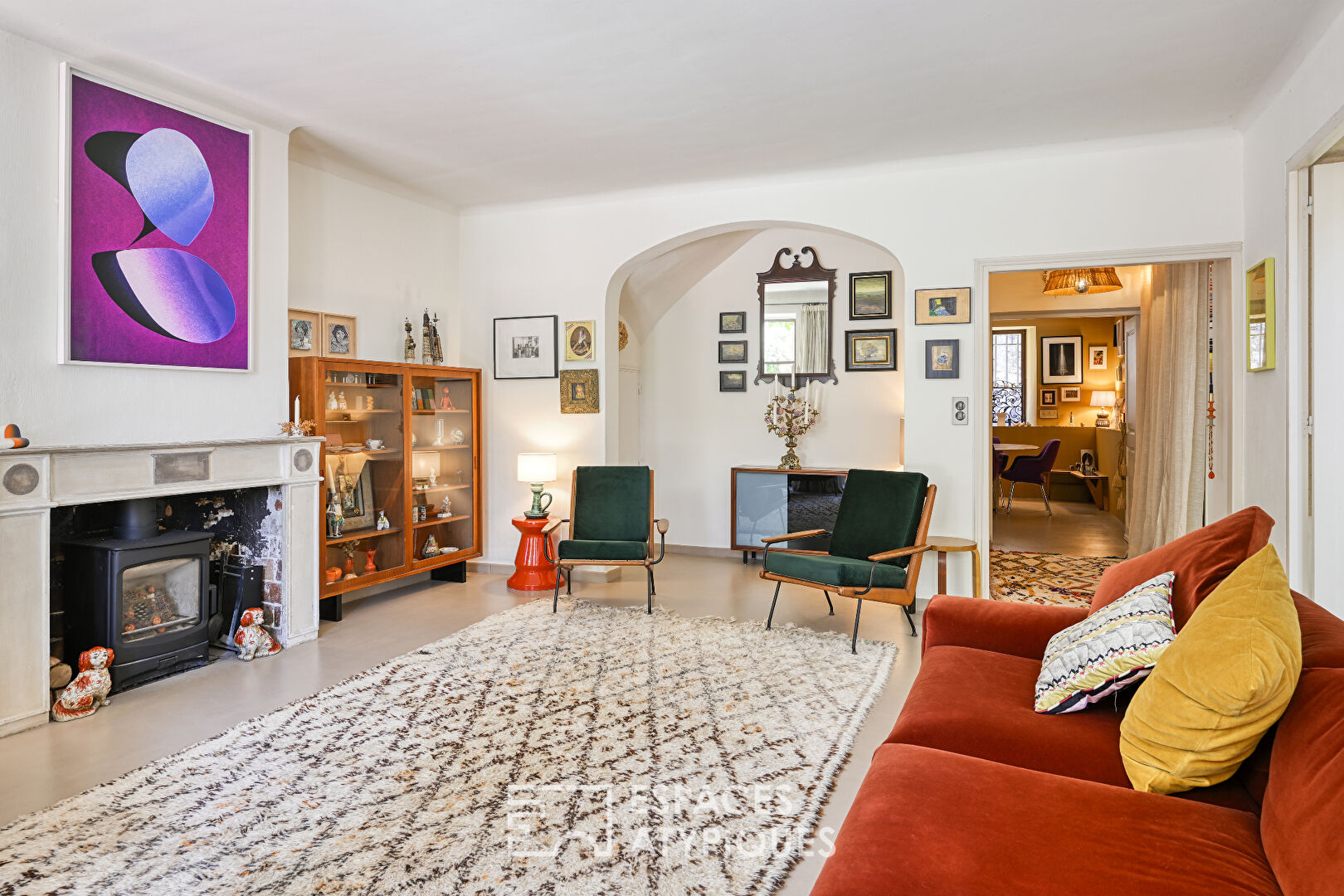 Maison de village au charme unique alliant caractère ancien et confort contemporain