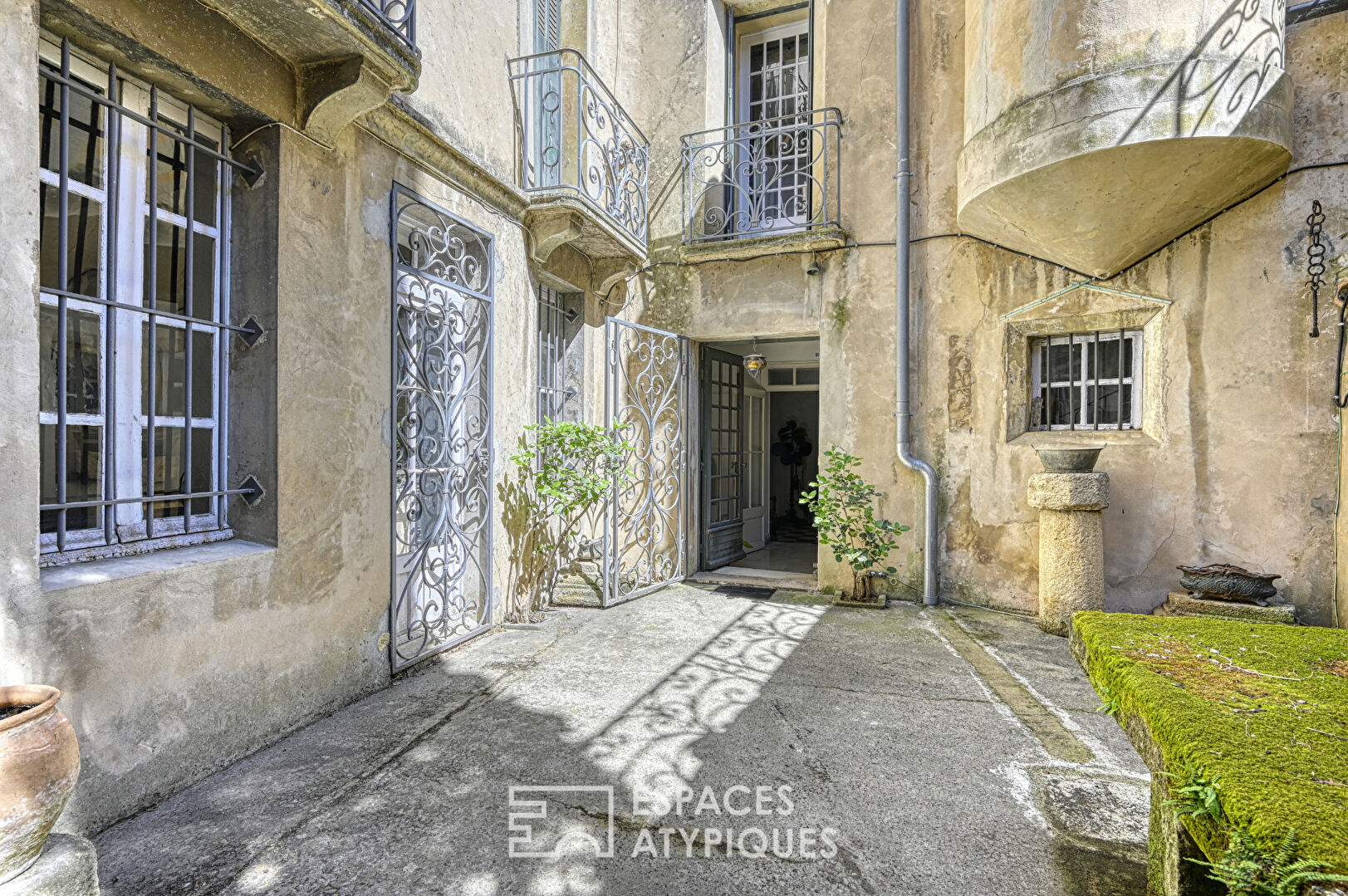 Heritage elegance and its hanging garden to reinvent