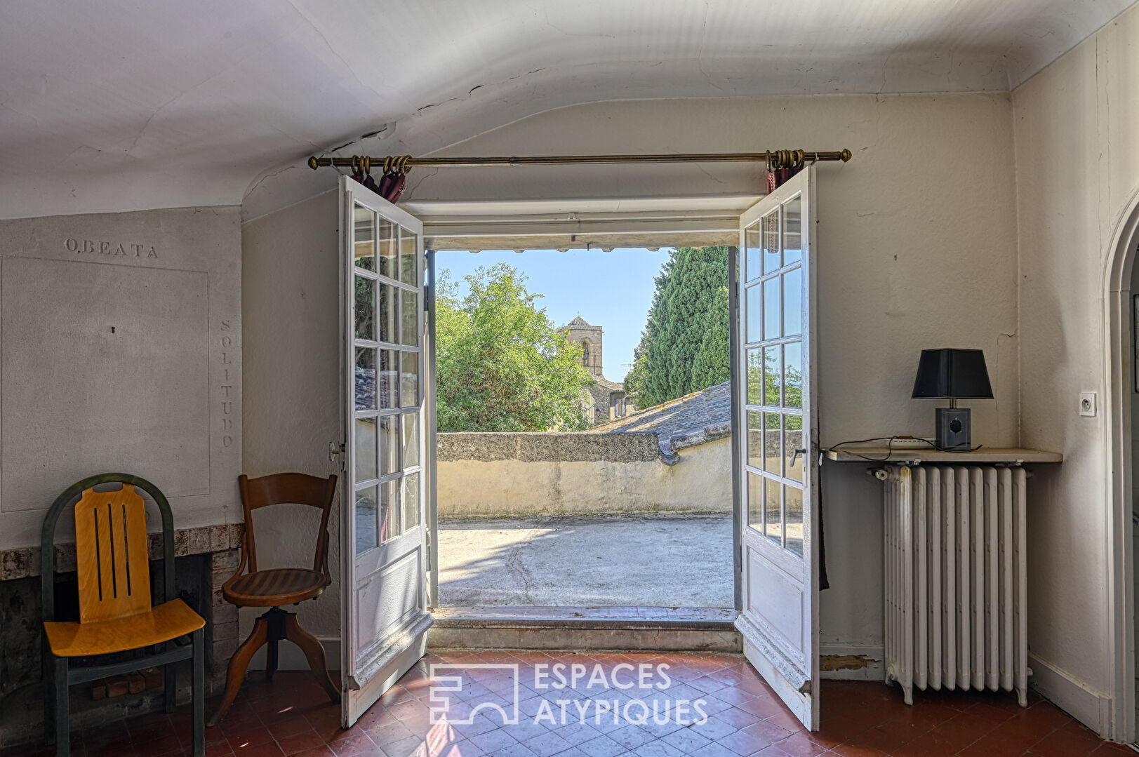 Heritage elegance and its hanging garden to reinvent