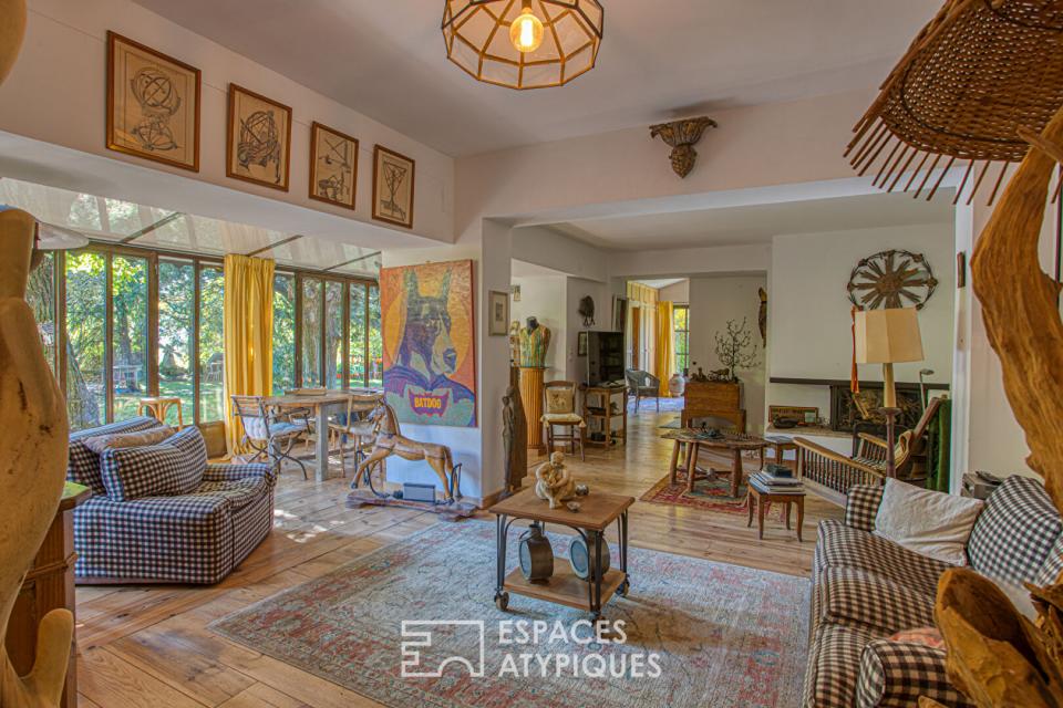 Maison provençale et douceur de vivre en bord de Sorgue