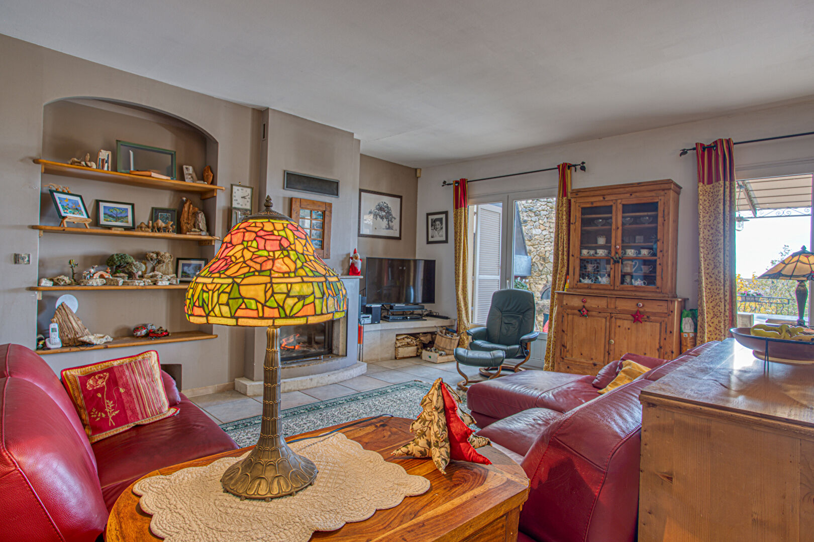 Maison de plain-pied avec panorama d’exception entre le Luberon et le Ventoux