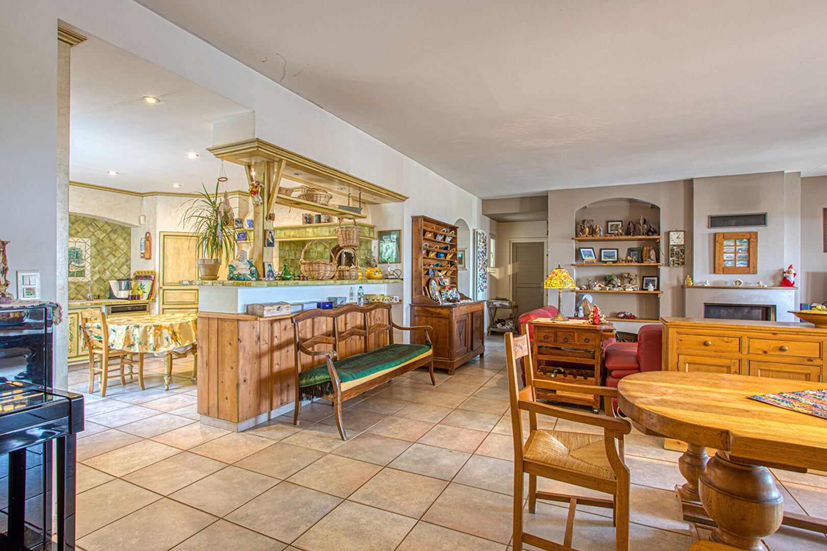 Maison de plain-pied avec panorama d’exception entre le Luberon et le Ventoux