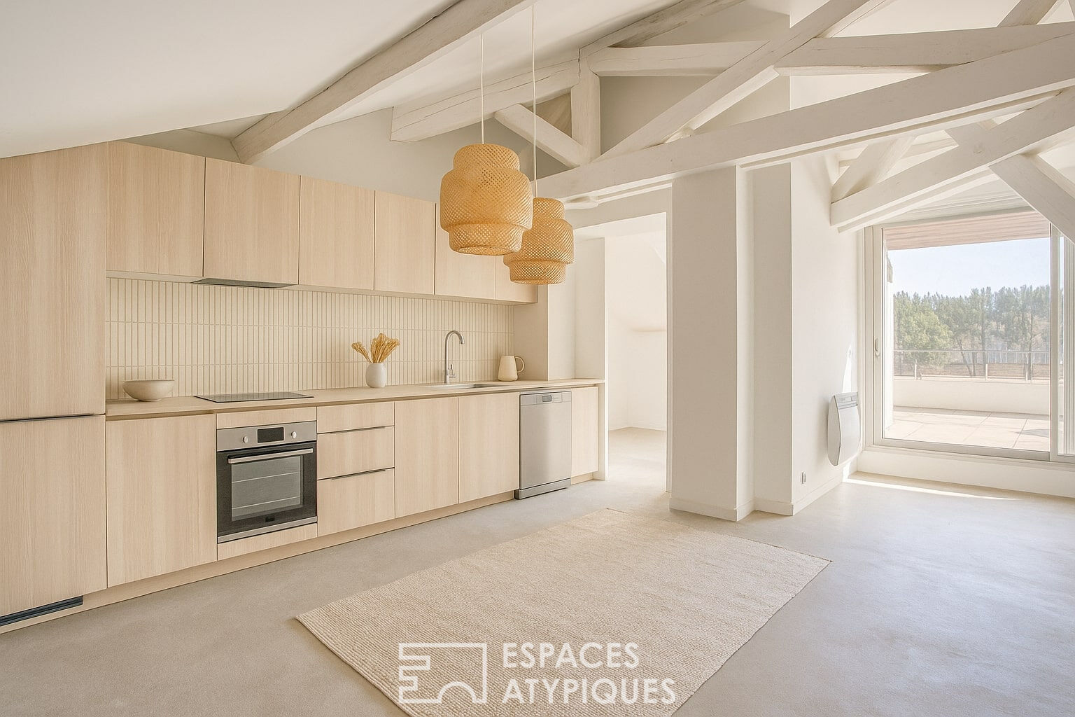 Appartement d’exception à rénover avec son rooftop dans un quartier prisé