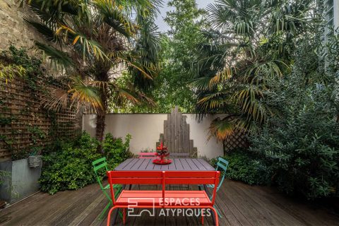 Contemporary duplex in the Croulebarbe neighborhood with terraces