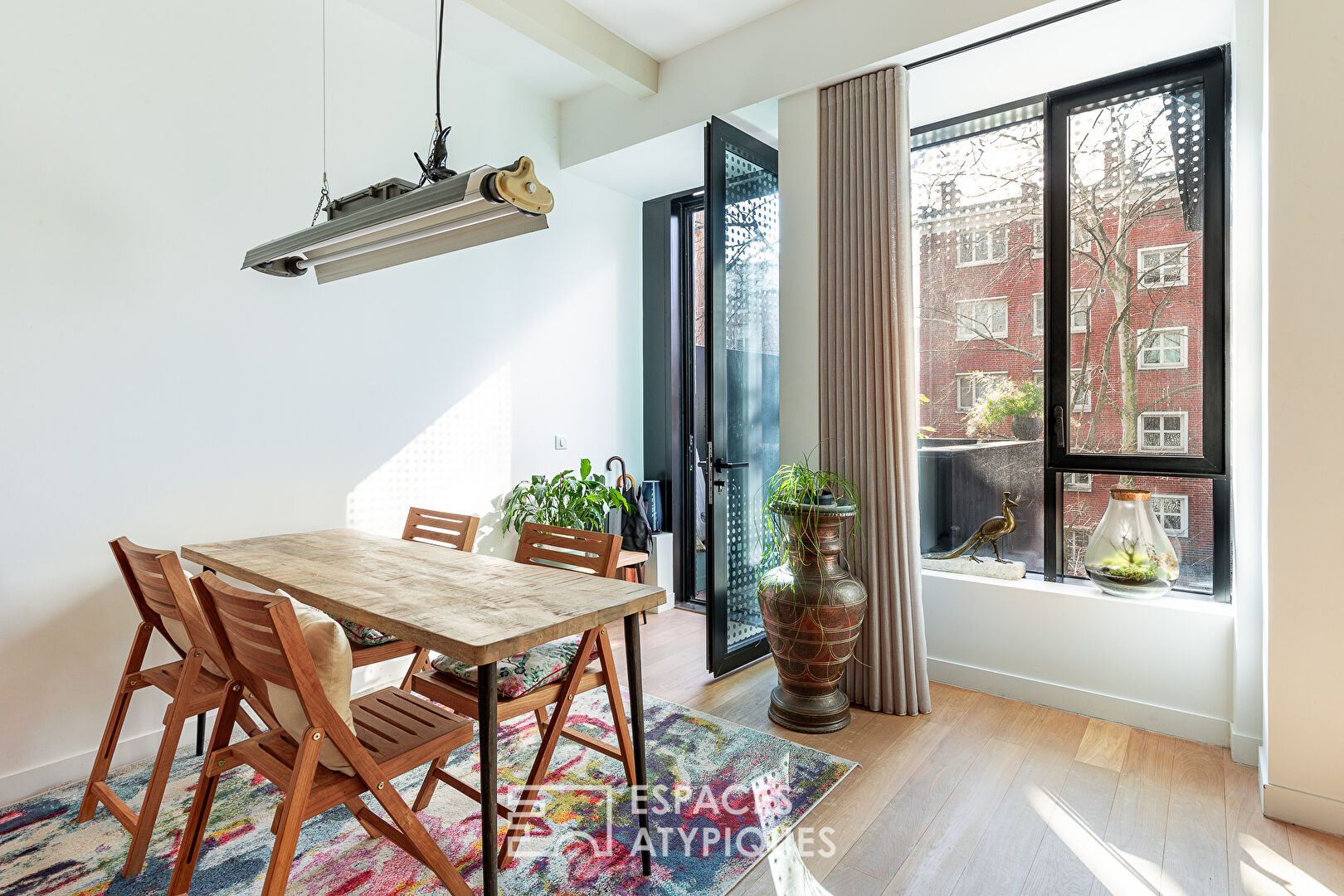 Appartement rénové avec terrasse dans la résidence Nuages, quartier des Peupliers