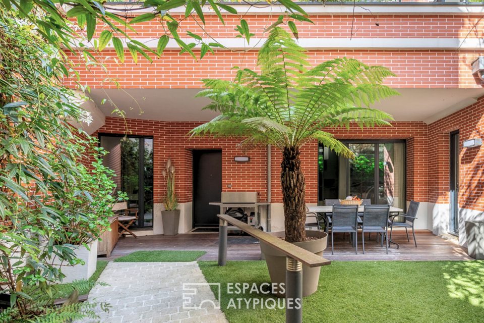 Rez-de-jardin d'exception aux allures de maison