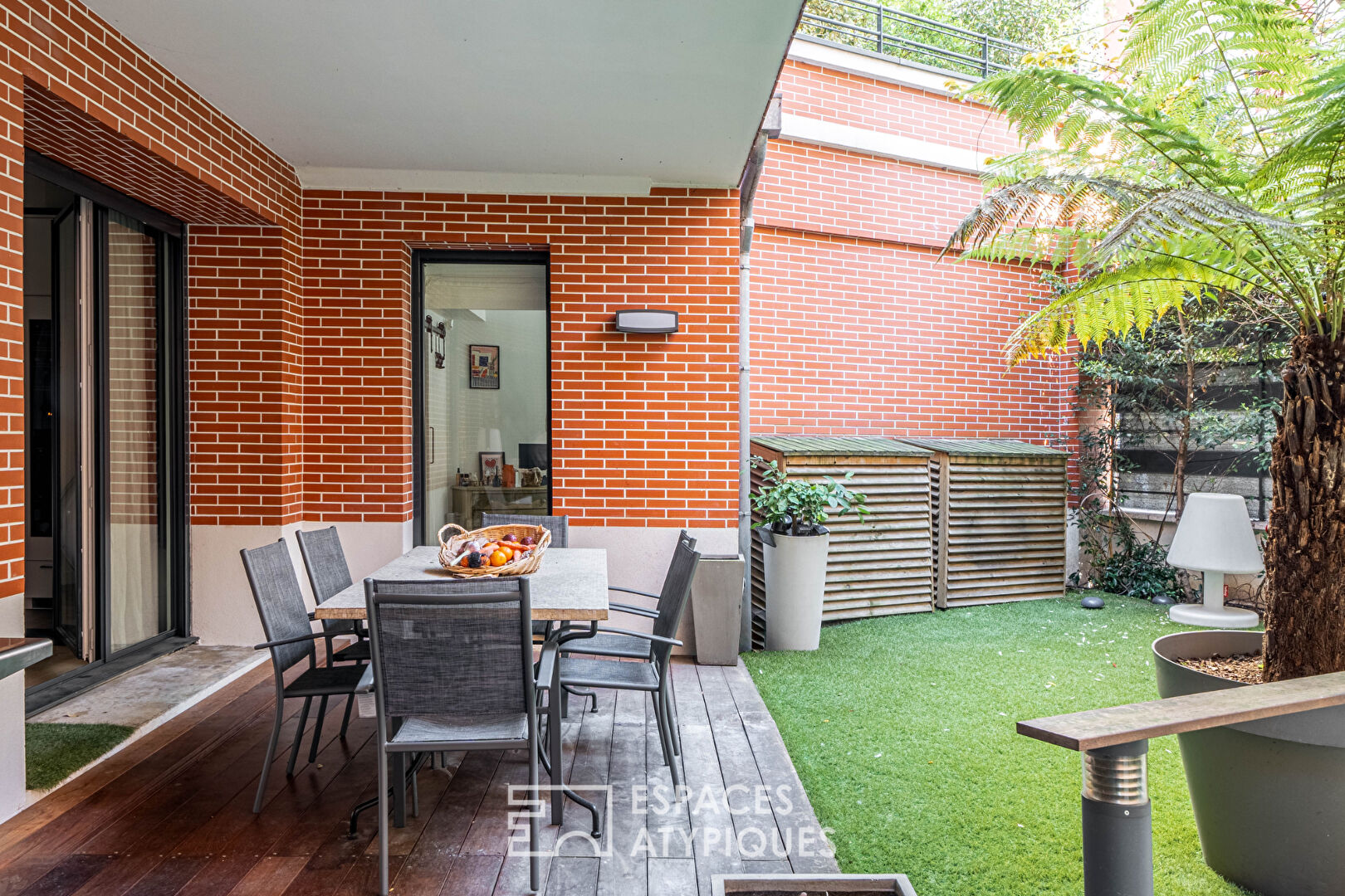 Rez-de-jardin d’exception aux allures de maison