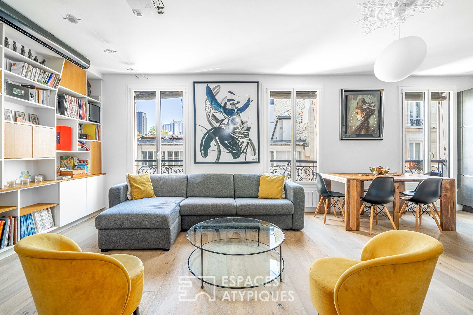Appartement au charme de l’ancien rénové par architecte