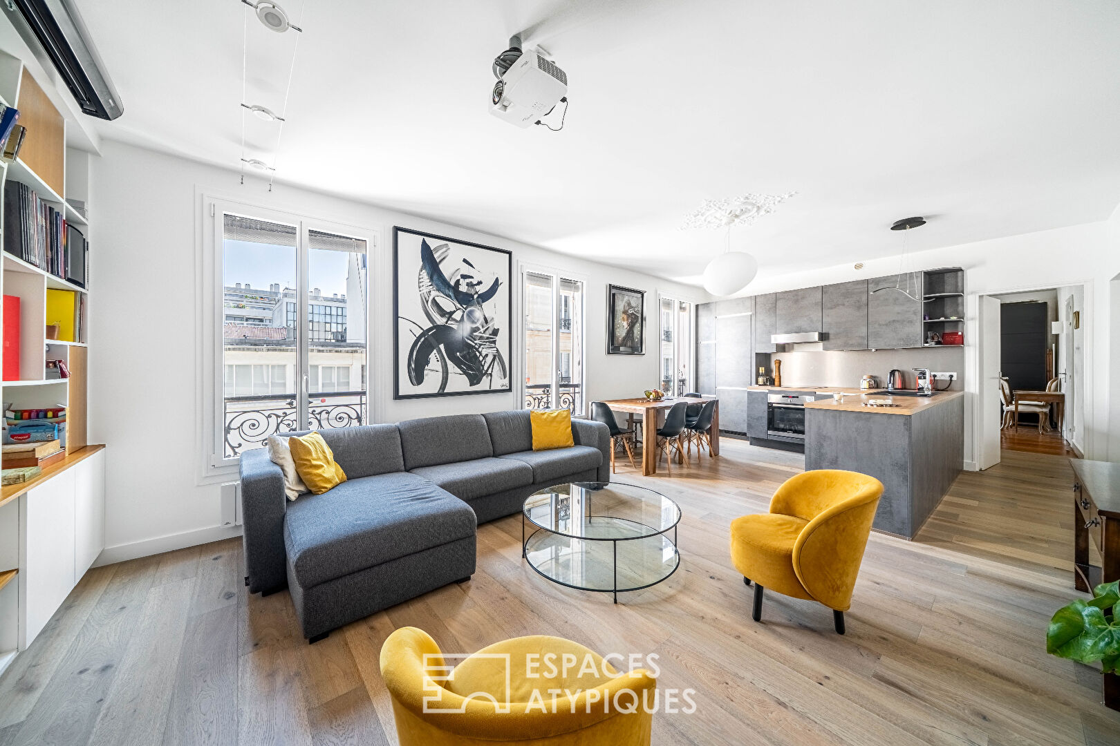 Appartement au charme de l’ancien rénové par architecte