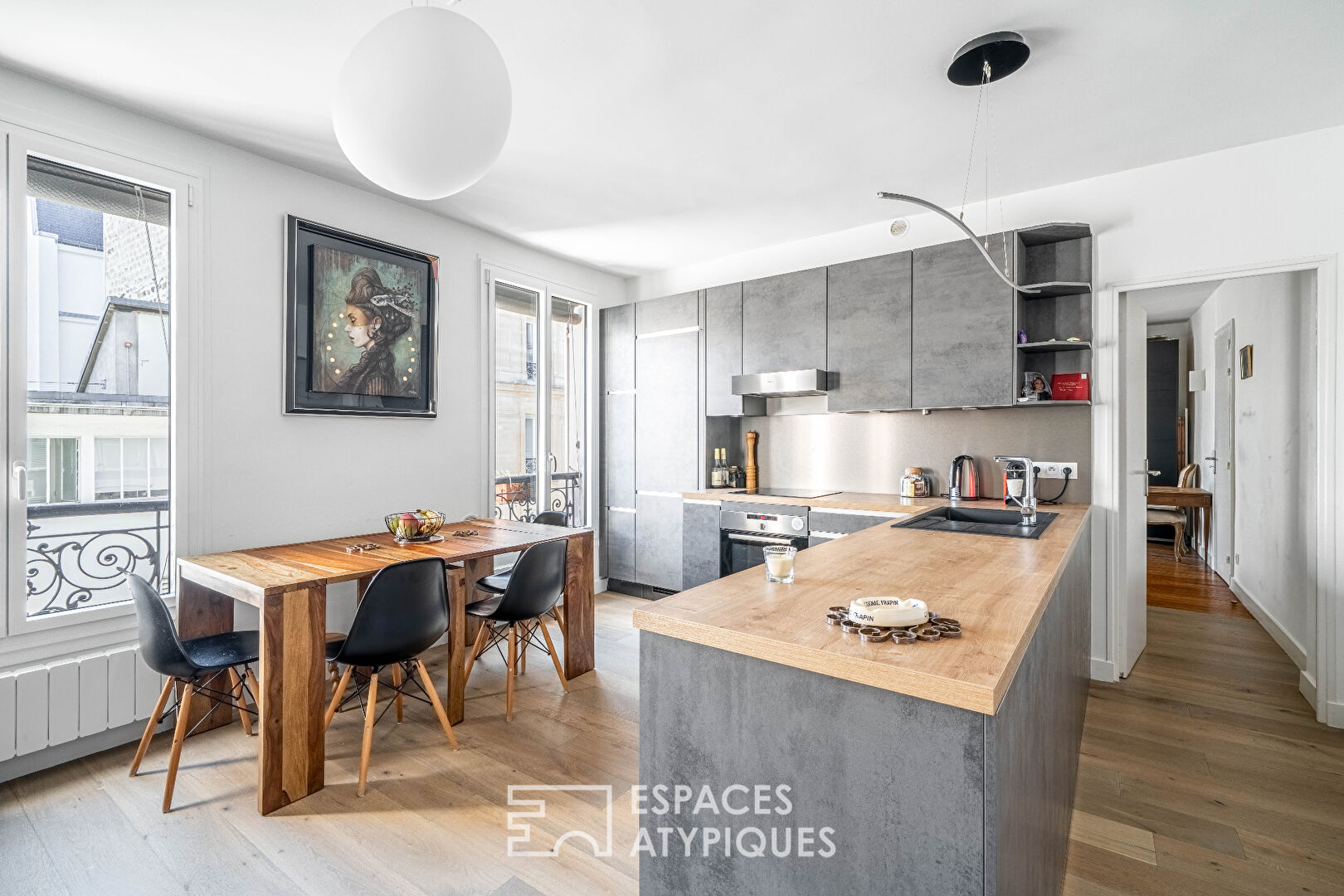 Appartement au charme de l’ancien rénové par architecte