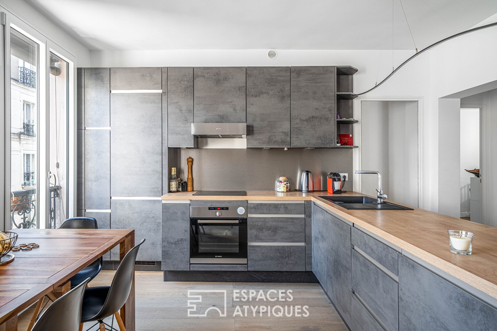 Appartement au charme de l’ancien rénové par architecte