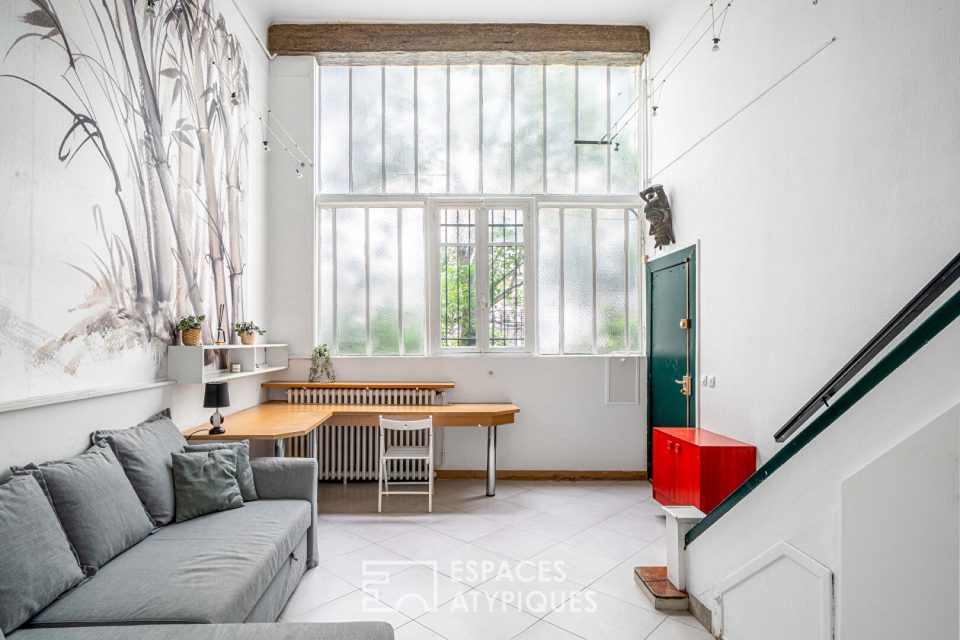 Atelier d'artiste en duplex proche rue Daguerre