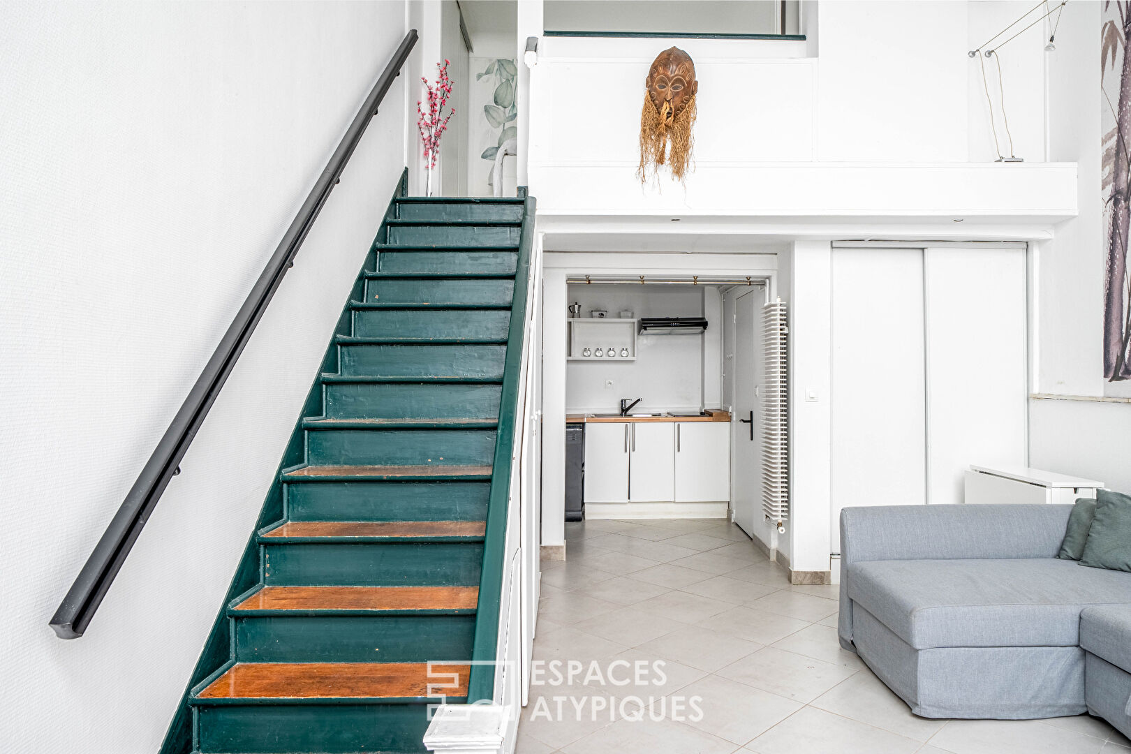 Atelier d’artiste en duplex proche rue Daguerre