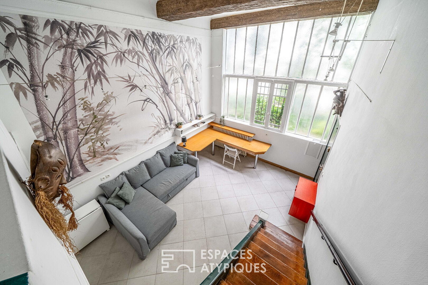 Atelier d’artiste en duplex proche rue Daguerre