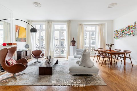 Quartier Necker, Breteuil – Appartement haussmannien traversant avec balcon