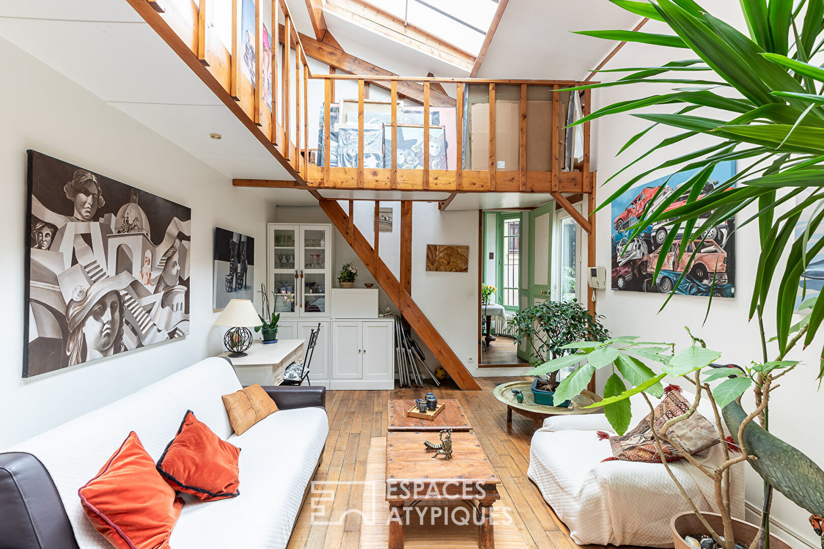 Maison d’artiste avec terrasse proche Parc Montsouris