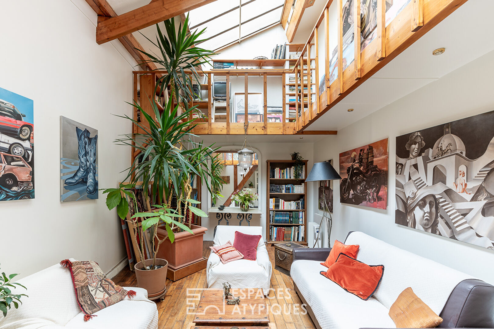 Maison d’artiste avec terrasse proche Parc Montsouris