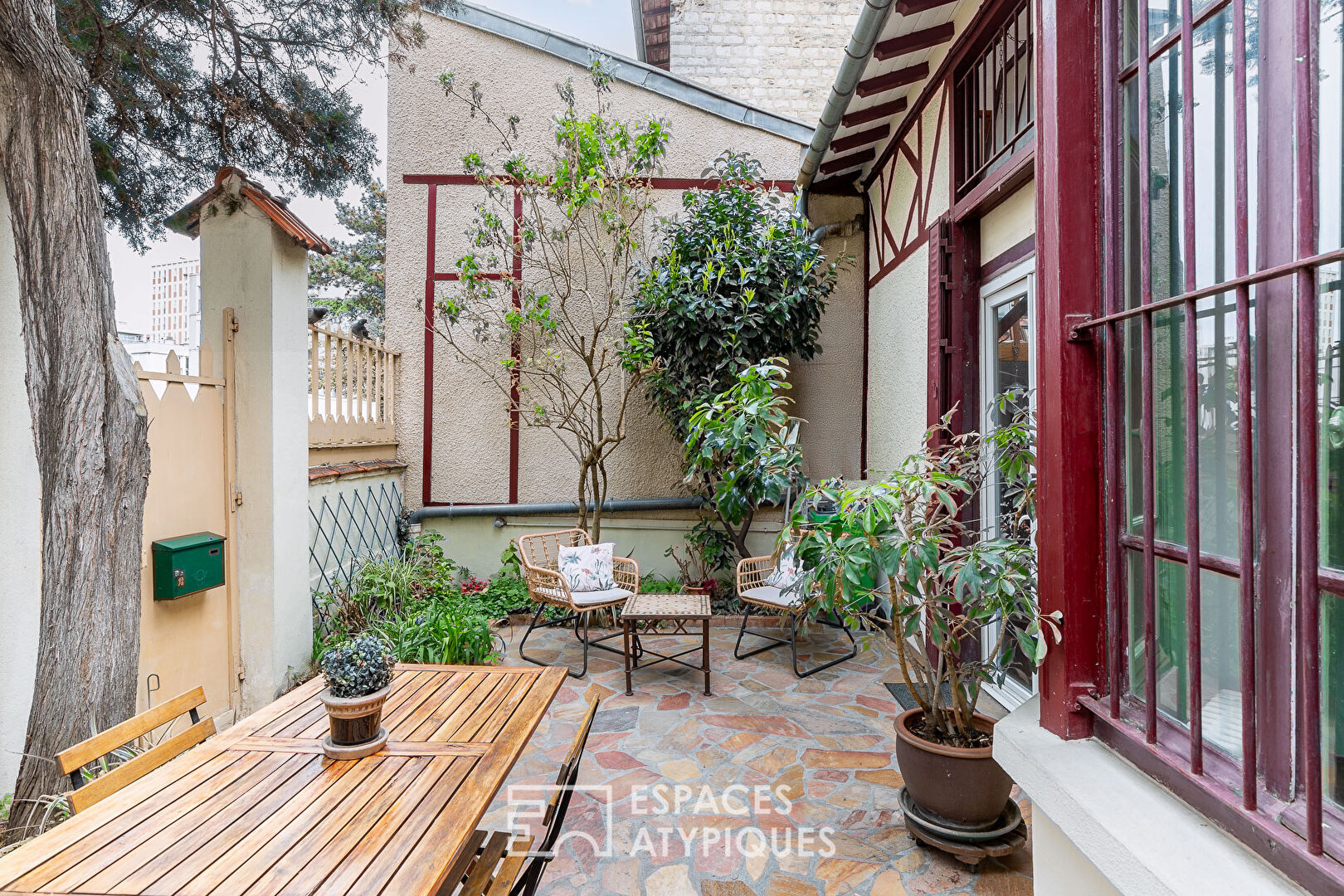 Maison d’artiste avec terrasse proche Parc Montsouris