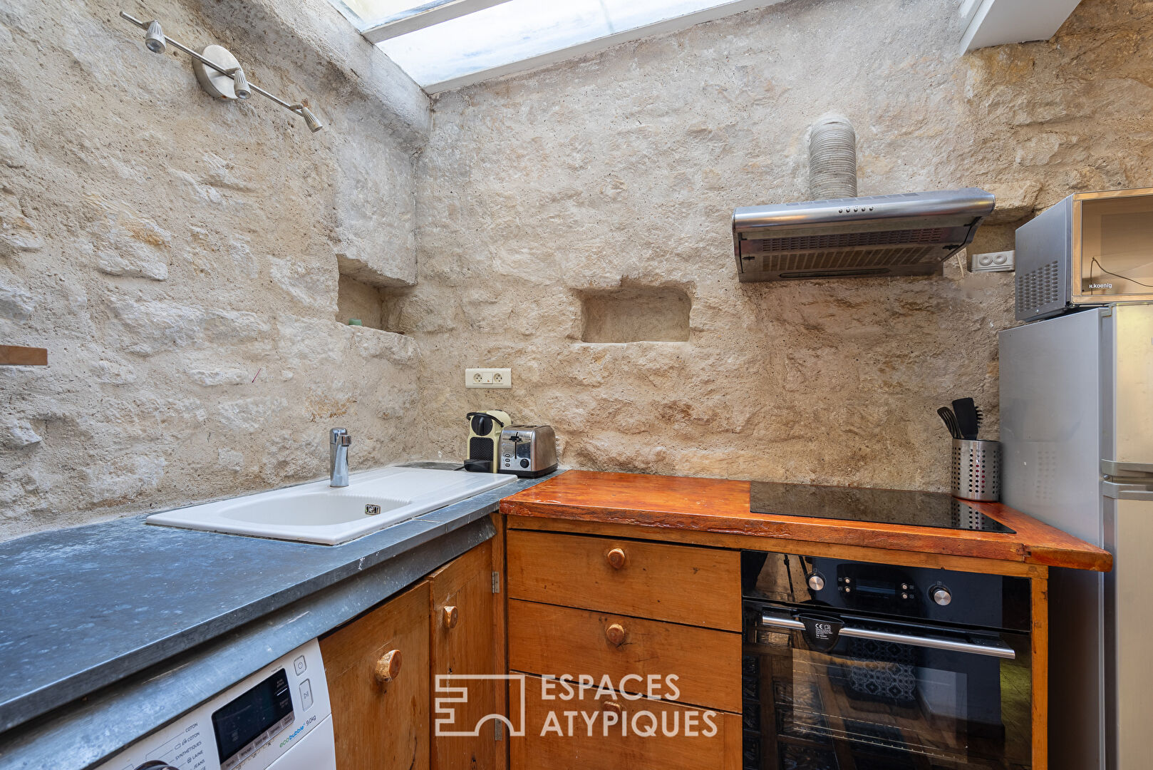 Appartement esprit maison avec terrasse plein sud