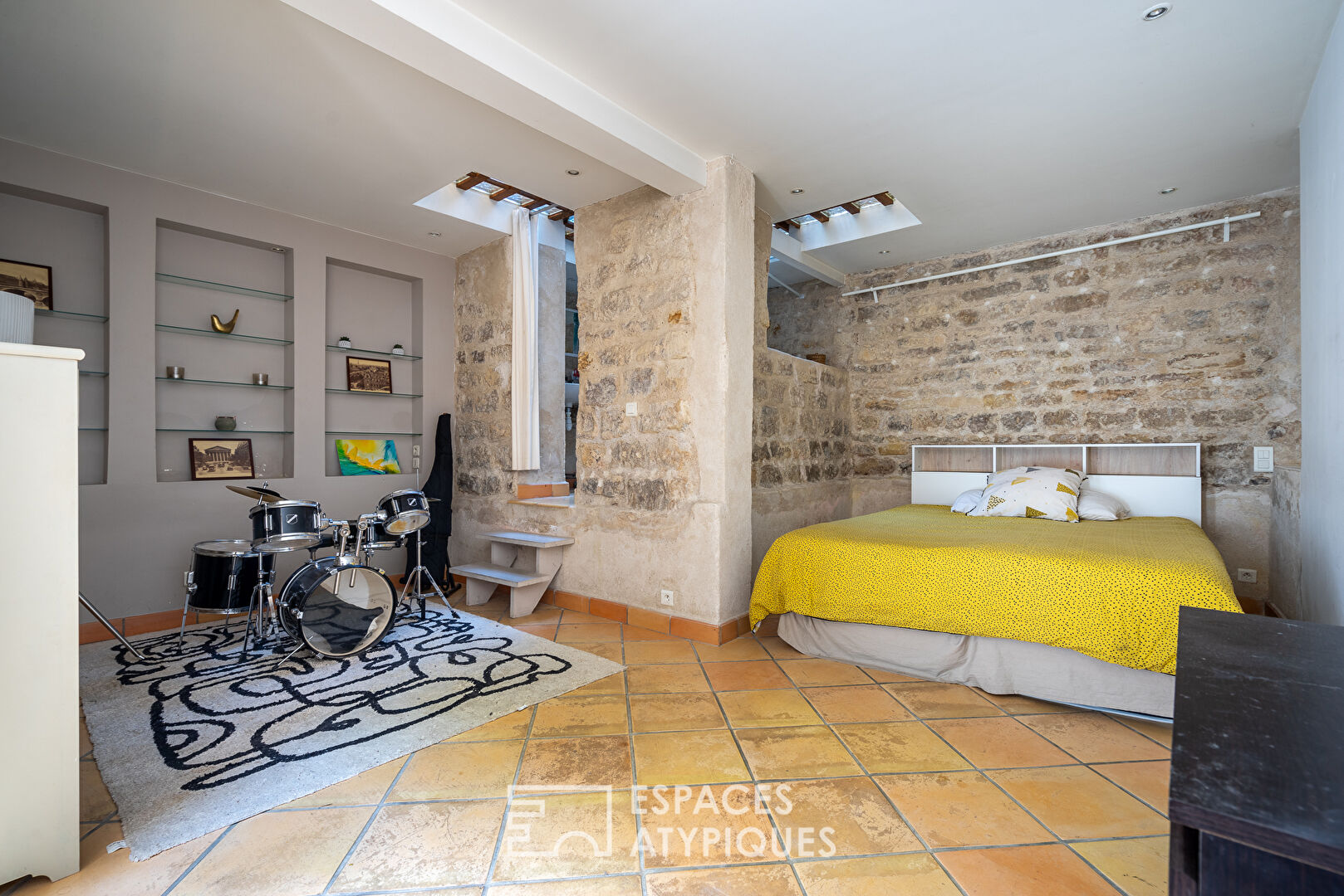 Appartement esprit maison avec terrasse plein sud
