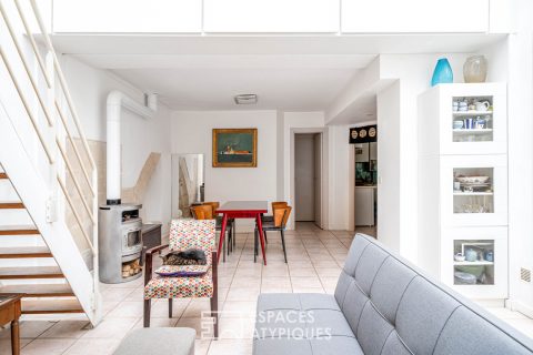 Atelier d’artiste en duplex rue des Ecoles