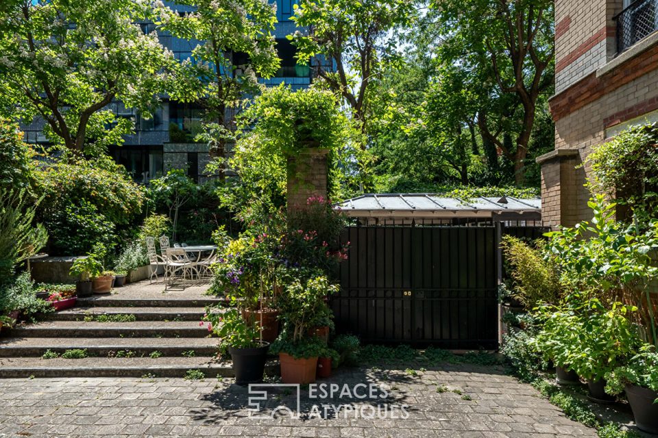 Loft avec véranda et terrasses, rue de la Colonie