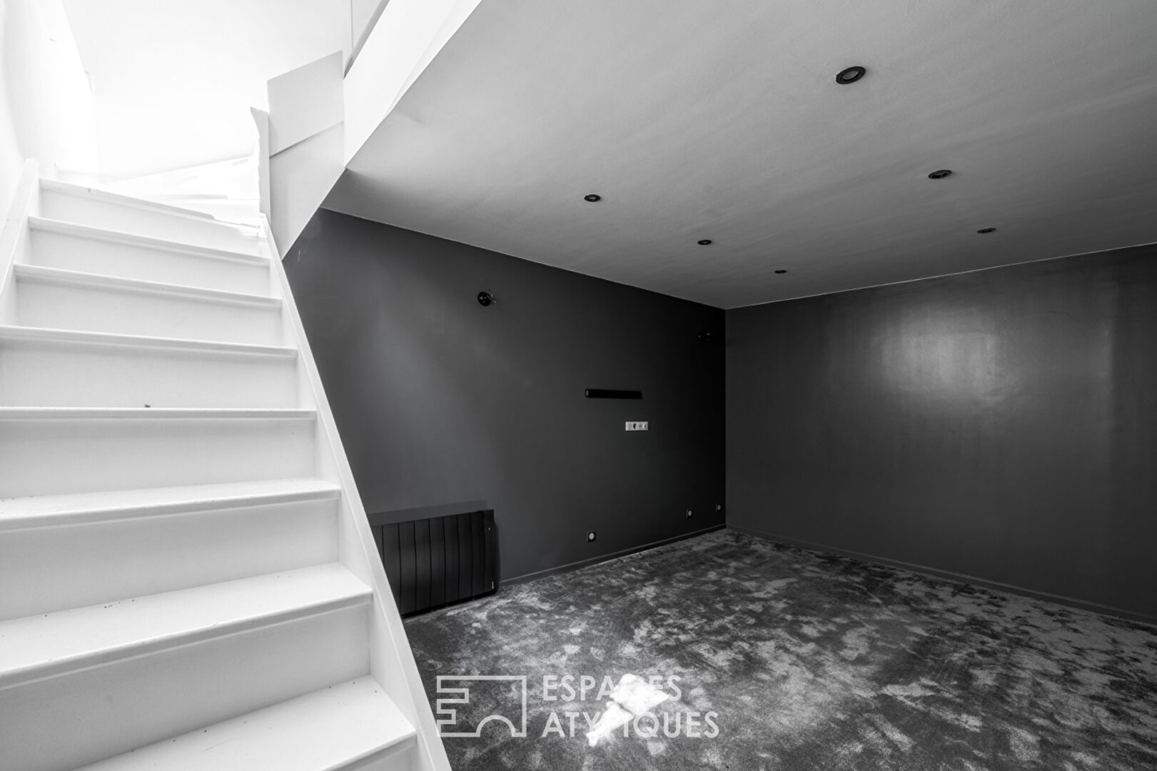 Loft avec véranda et terrasses, rue de la Colonie