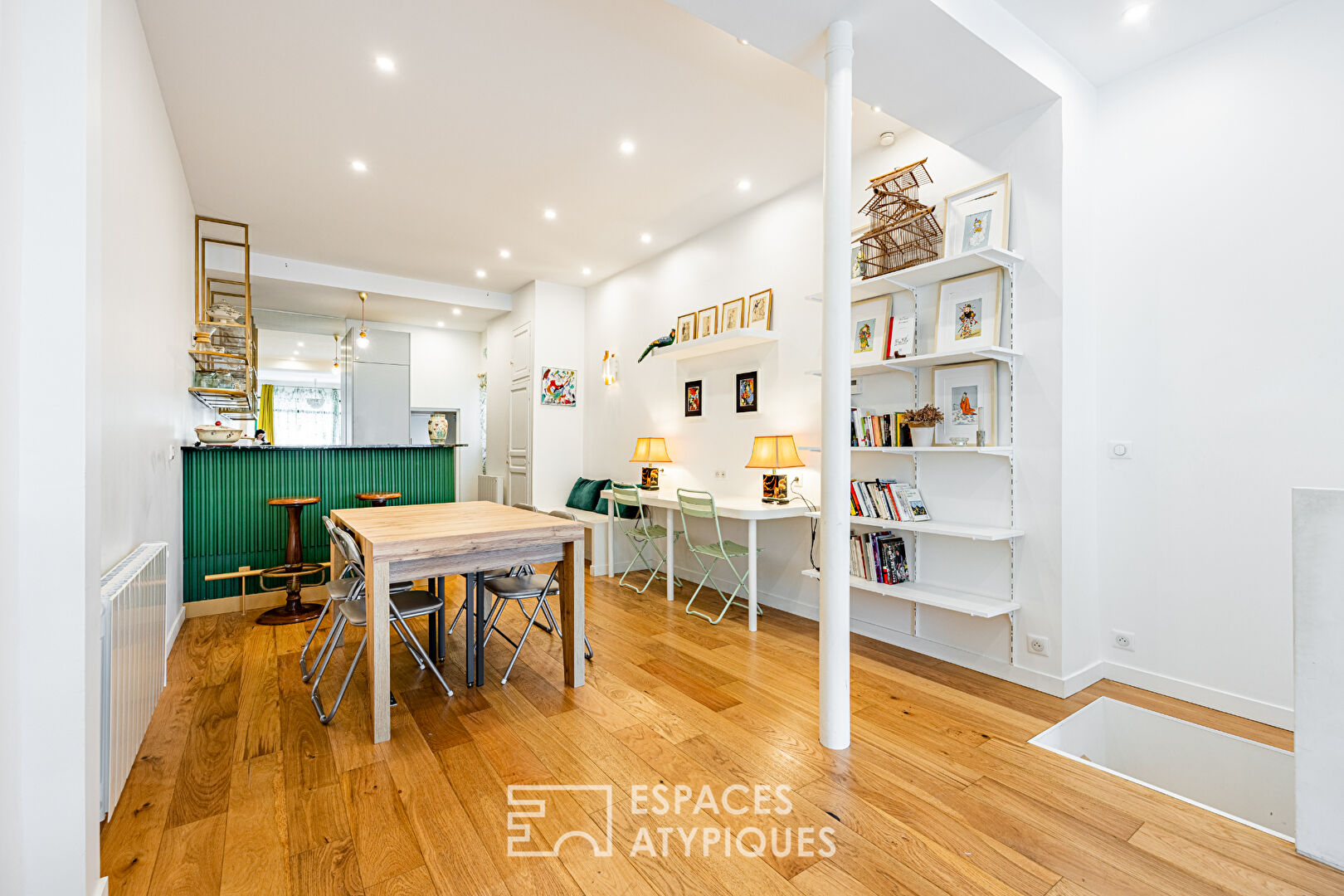 Ancienne boutique revisitée rue Campagne Première