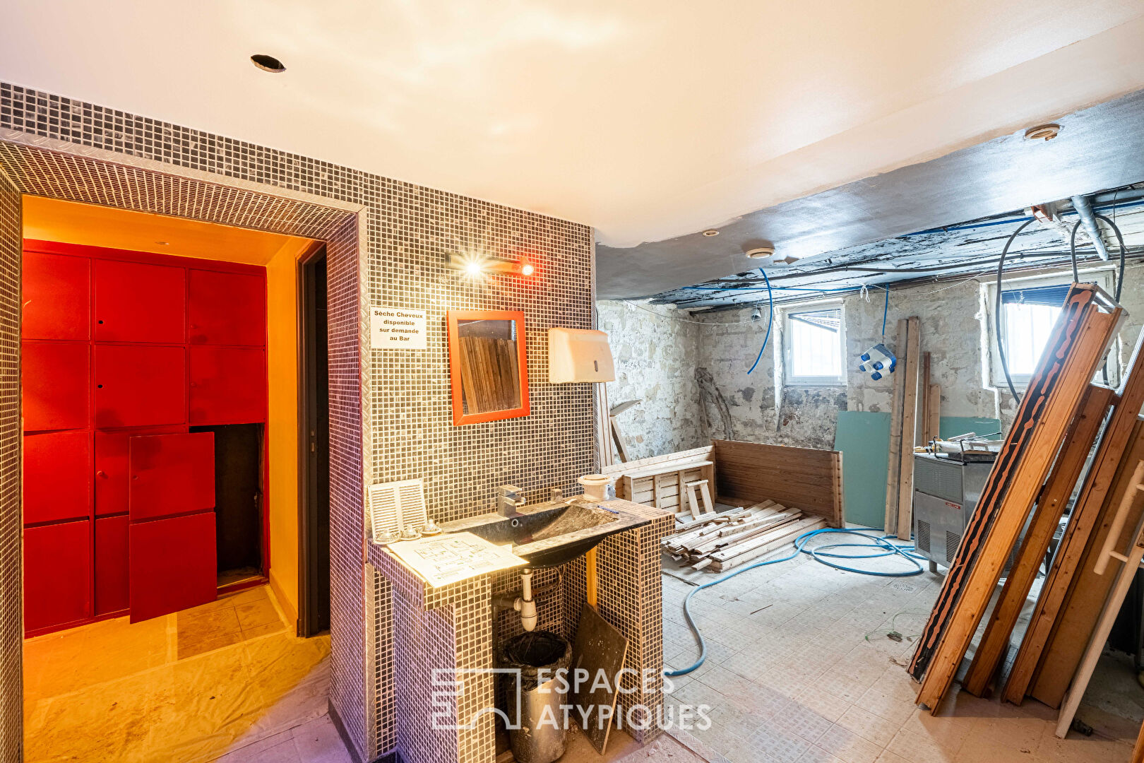 Ancien hammam à réinventer, quartier Salpêtrière