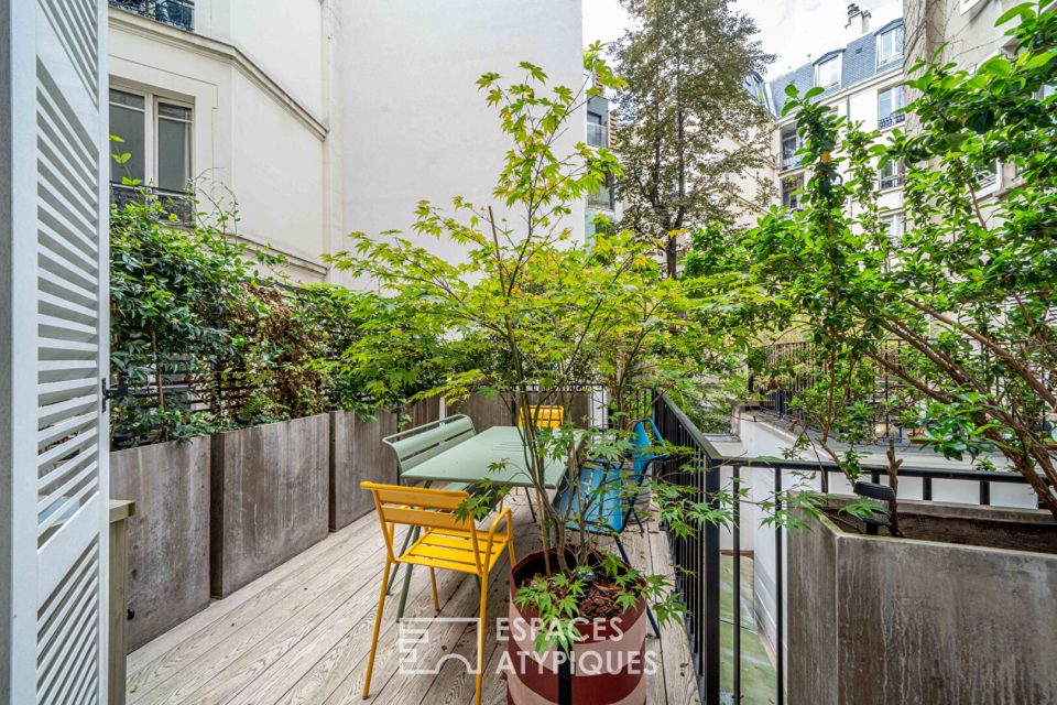 Bel ancien contemporain comme une maison