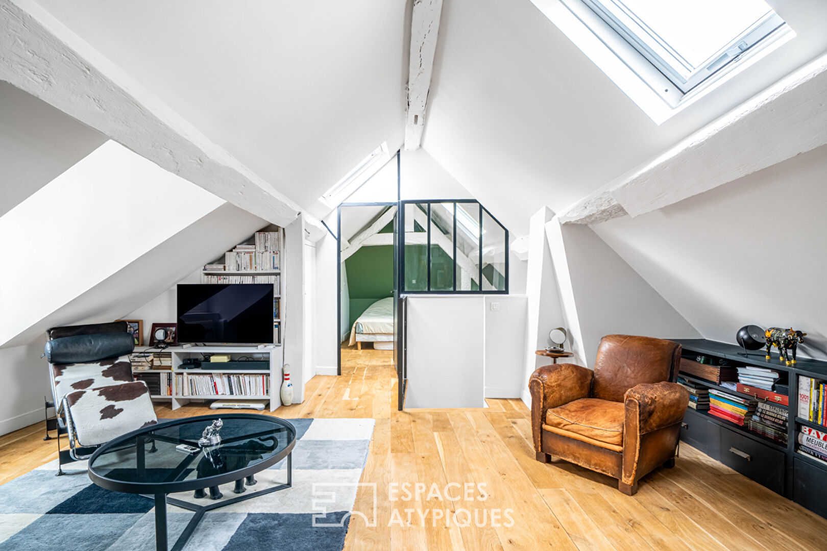 Duplex avec balcon rénové avec soin – Jardin des Plantes