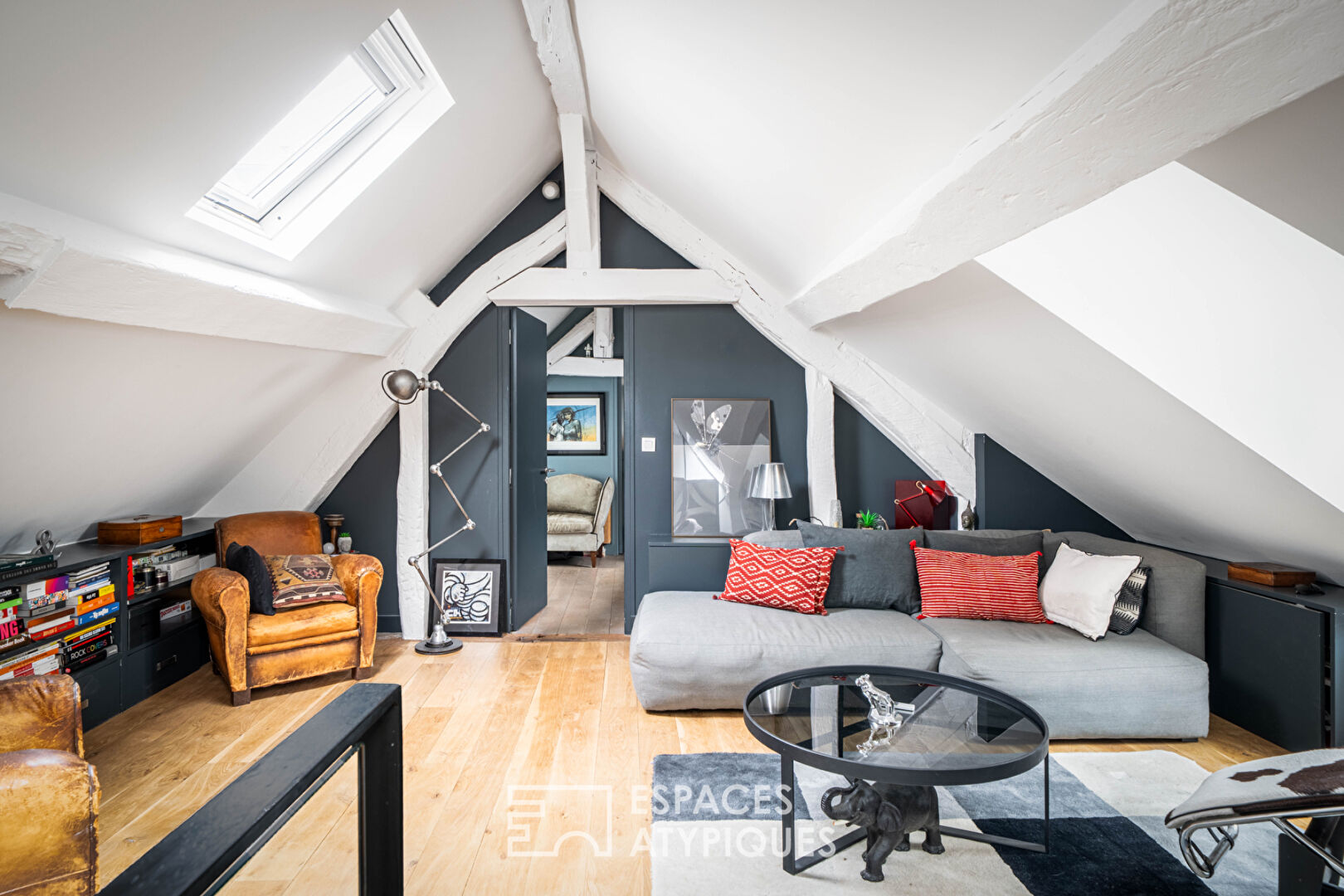 Duplex avec balcon rénové avec soin – Jardin des Plantes