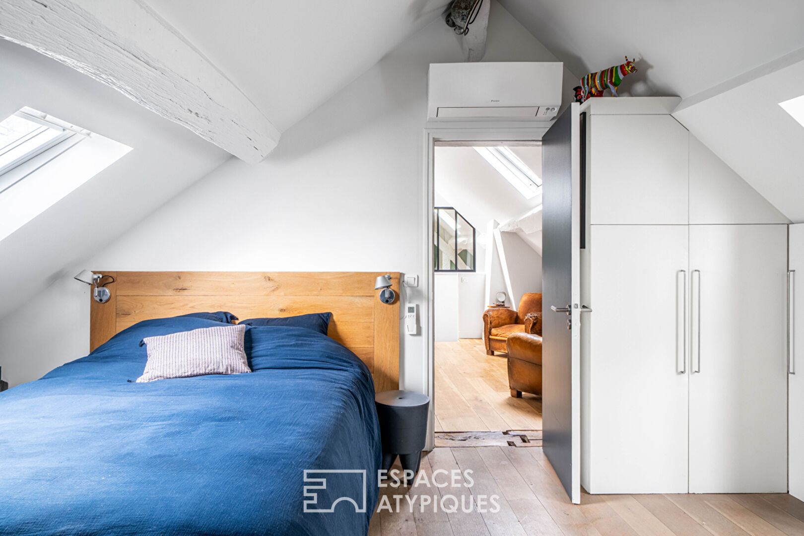 Duplex avec balcon rénové avec soin – Jardin des Plantes