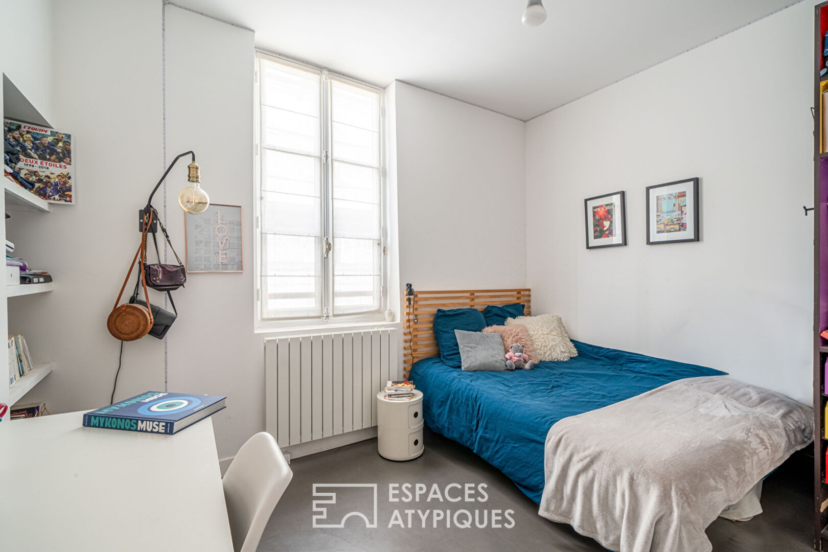 Duplex avec balcon rénové avec soin – Jardin des Plantes