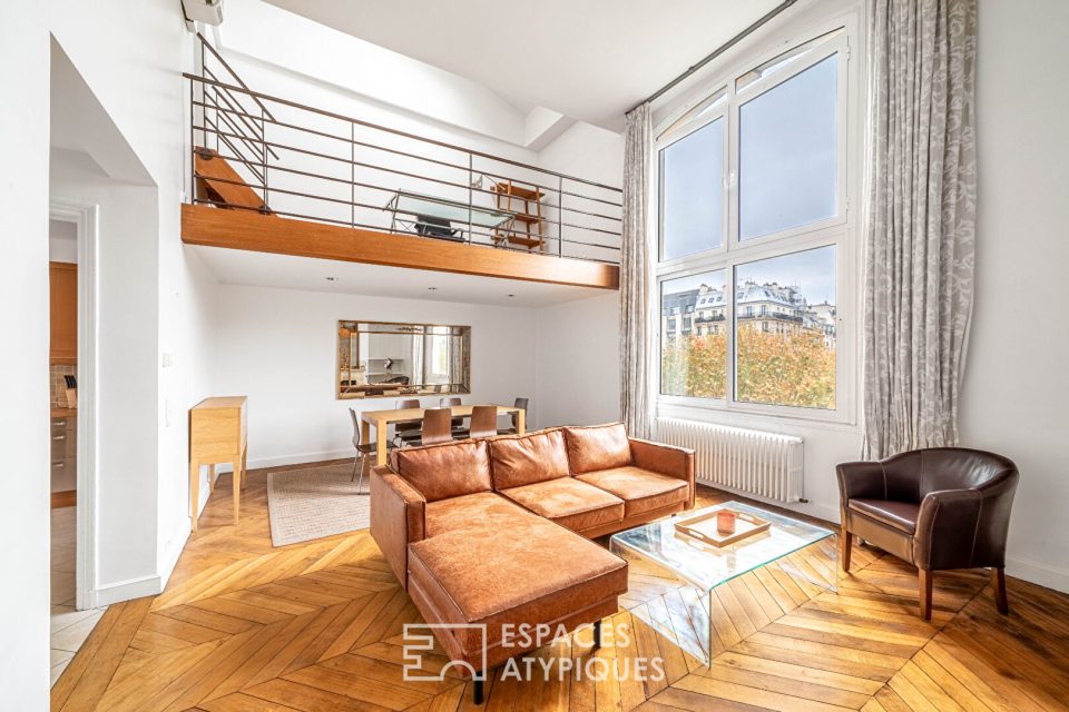 Quartier Breteuil - Atelier en triplex et vue dégagée