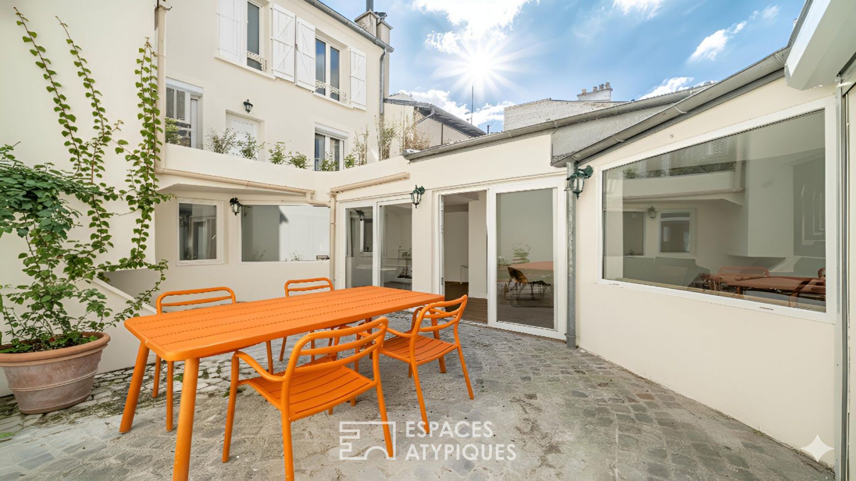 Butte Aux Cailles – Maison avec cour