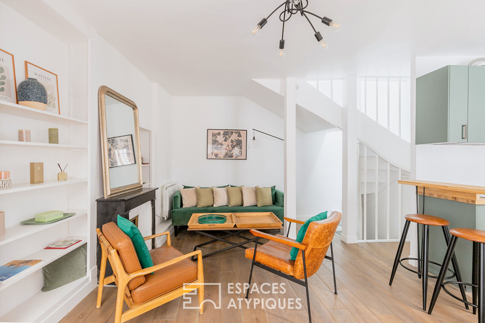 Duplex rénové proche jardin du Luxembourg
