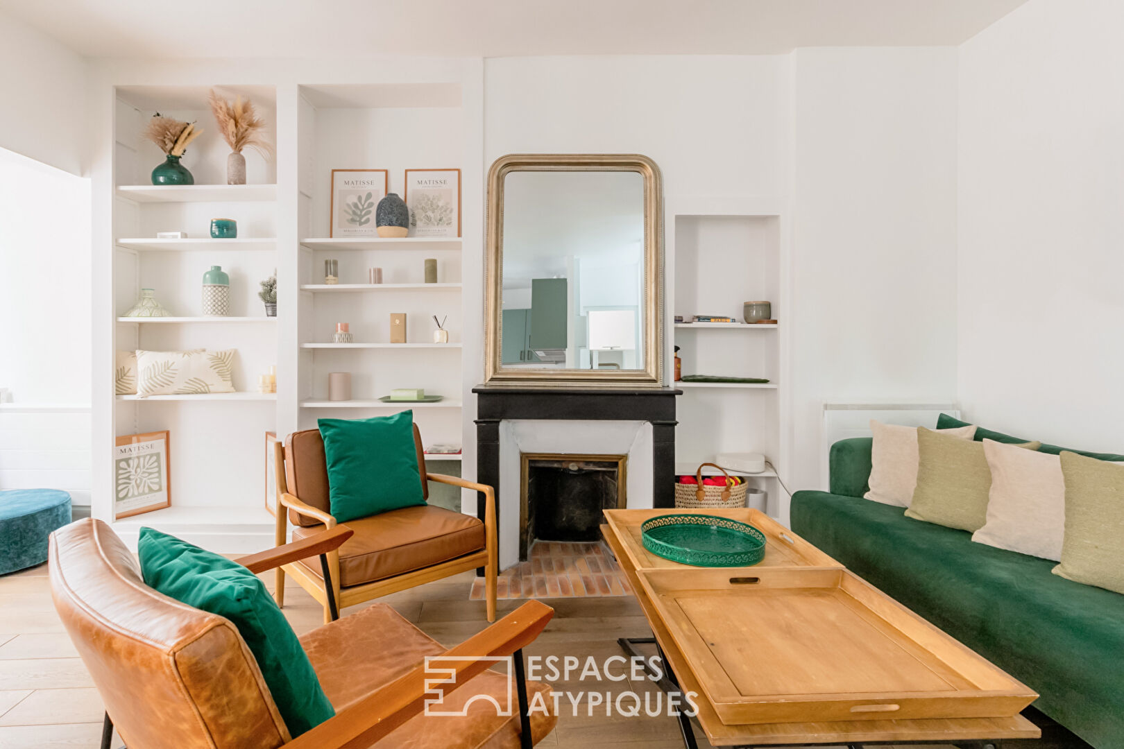 Duplex rénové proche jardin du Luxembourg