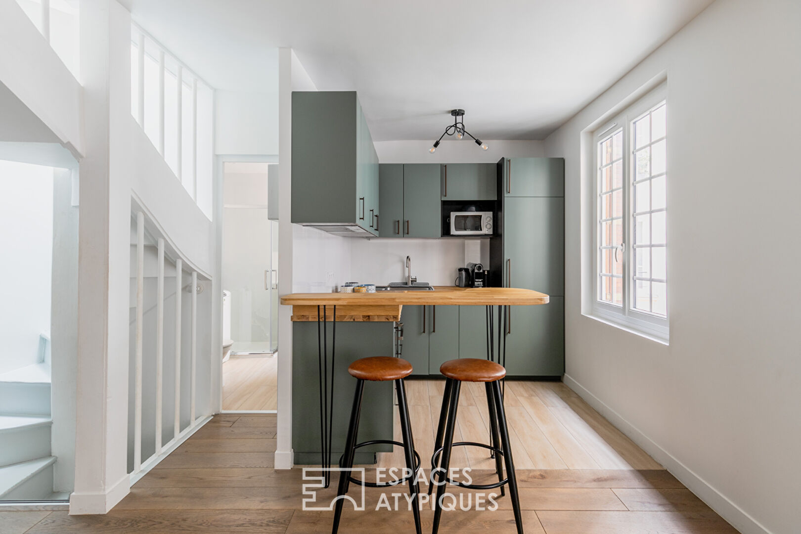 Duplex rénové proche jardin du Luxembourg