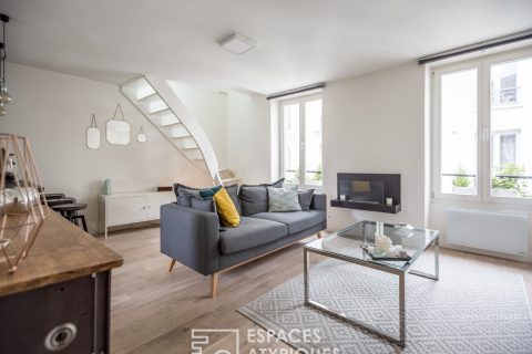 Duplex rénové avec goût