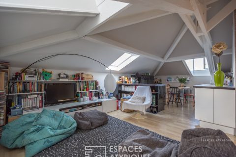 Attic apartment