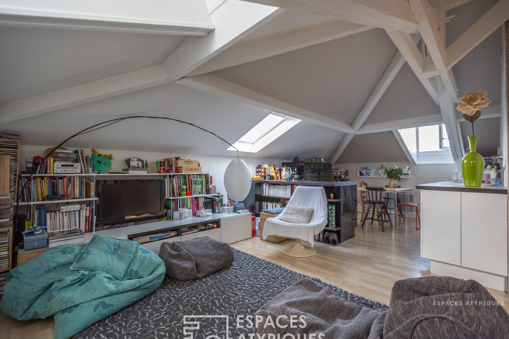 Attic apartment