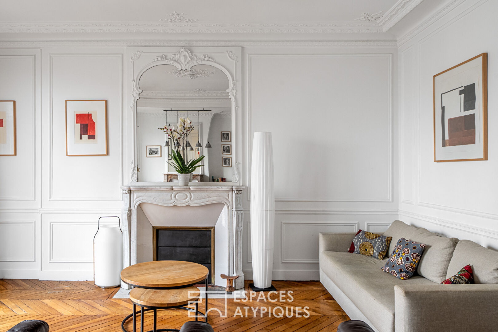 Appartement Art Déco rénové par architecte