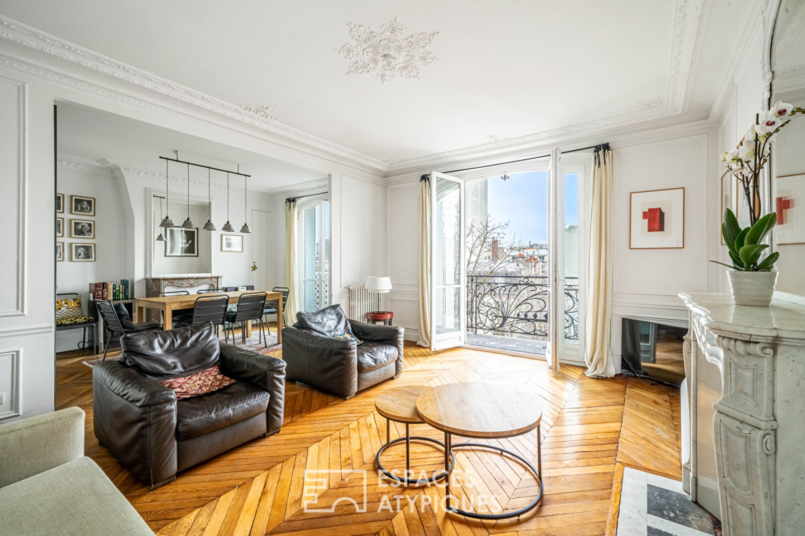 Appartement Art Déco rénové par architecte