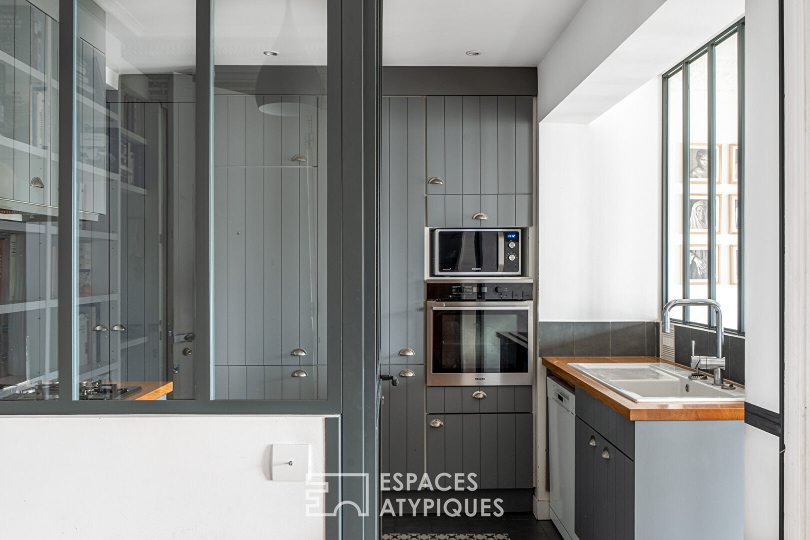 Appartement Art Déco rénové par architecte